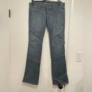Frankie B. Classic Blue Boot Cut Jeans